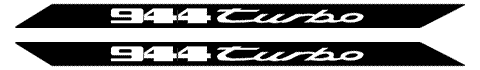 Porsche Stickers