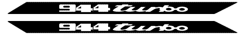 Porsche Stickers